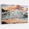 Designart - Horses from Waves - Animal Canvas Art Print